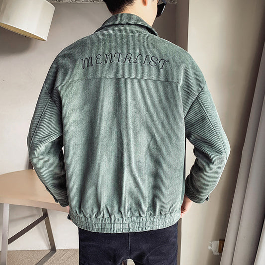Men's Corduroy Jacket Coat All-Match Top