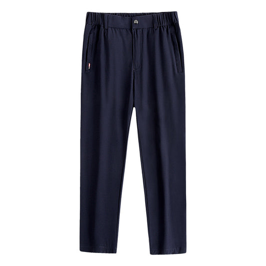 Summer Ice Silk Quick Dry Pants Man