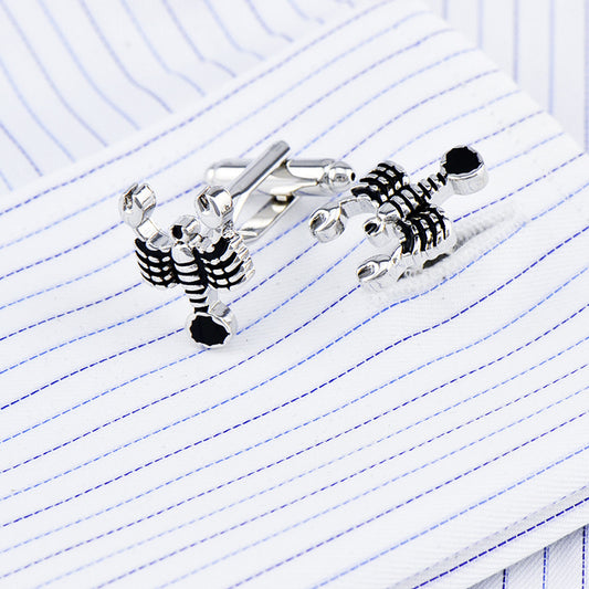 Scorpio Metal Cufflinks Cuff Nails