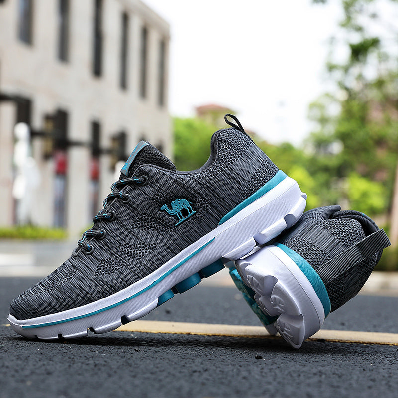 Breathable mesh student running shoes