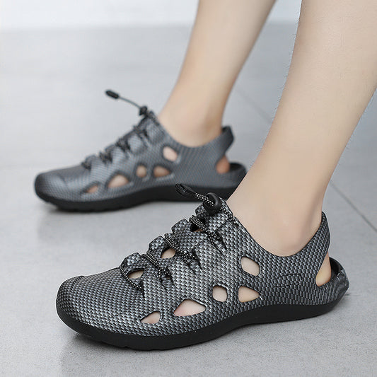 Casual Sandals Outdoor Soft-soled Non-slip Men's Hole Beach Shoes