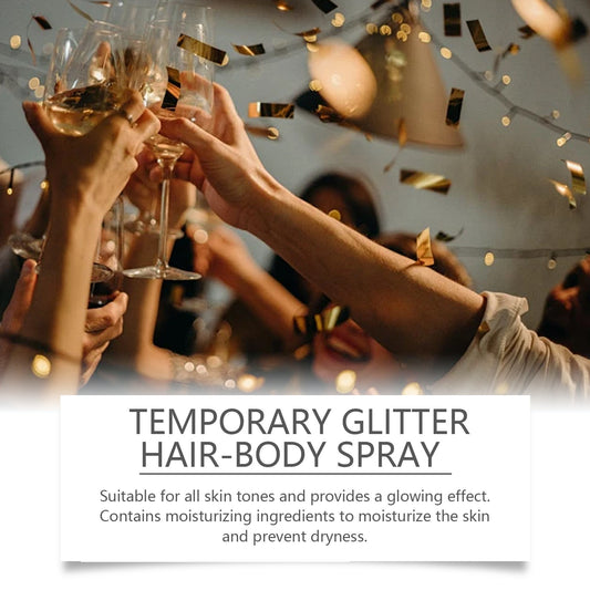 Gold And Silver Color Flash Spray Series Lasting Shining