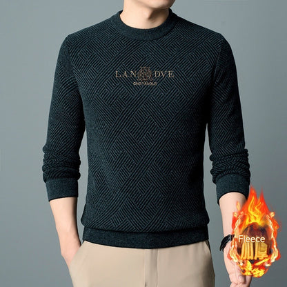 Ferret Fur Velvet Thickening Sweater Male