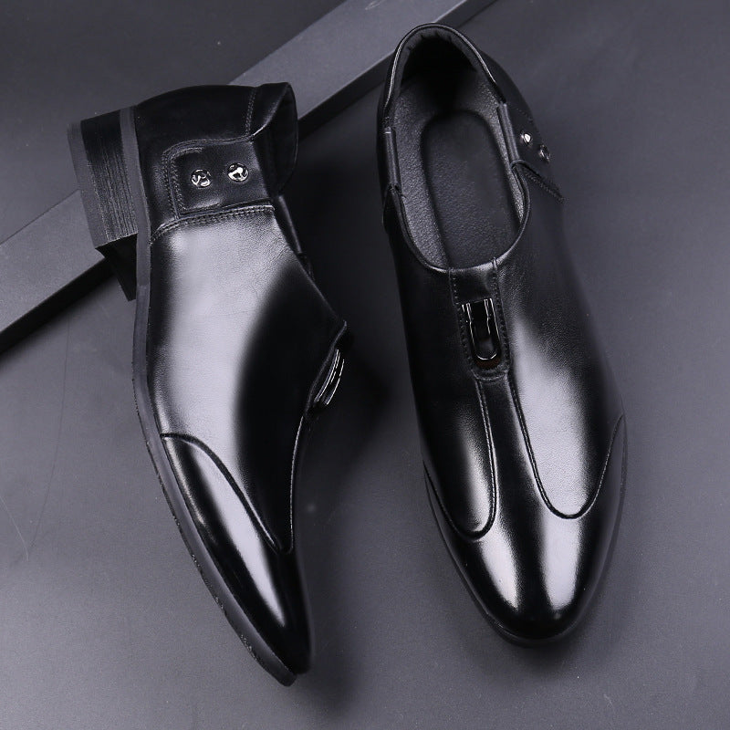 Formal British Leather Shoes Business Korean Men's Shoes