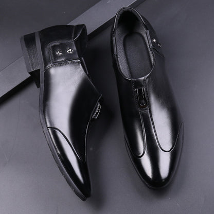 Formal British Leather Shoes Business Korean Men's Shoes