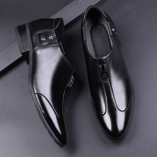 Formal British Leather Shoes Business Korean Men's Shoes