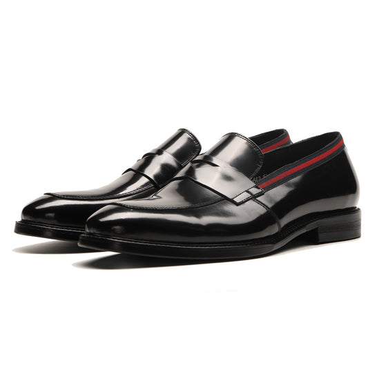 Men's British Splicing Set Foot Business Formal Shoes