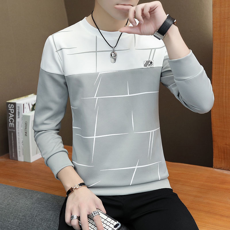 Casual fashion long sleeve T-shirt