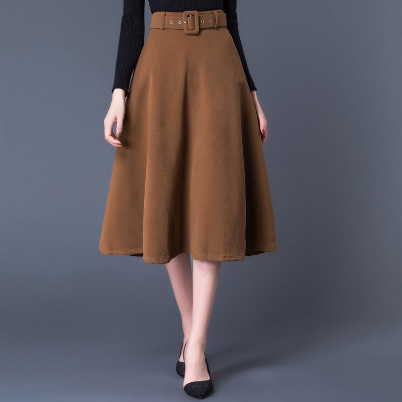 Black high waist skirt