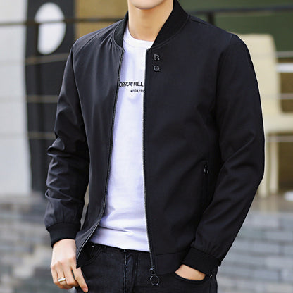 Men's Casual Stand-Up Collar Baseball Uniform