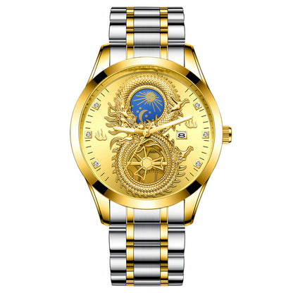 Watch Men's Non-Mechanical Watch Men's Waterproof Couple Watch
