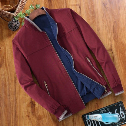 Stand-up collar cotton jacket