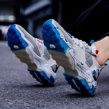 Thick-Soled Daddy Shoes Four Seasons New Trend Ins Casual Sports Breathable