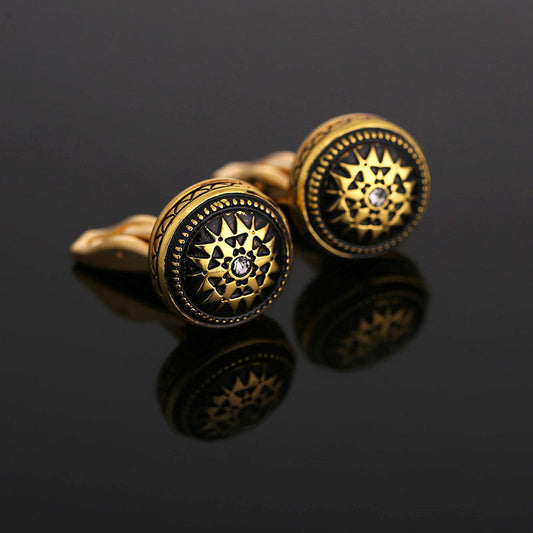 Patterned Cufflinks Diamond