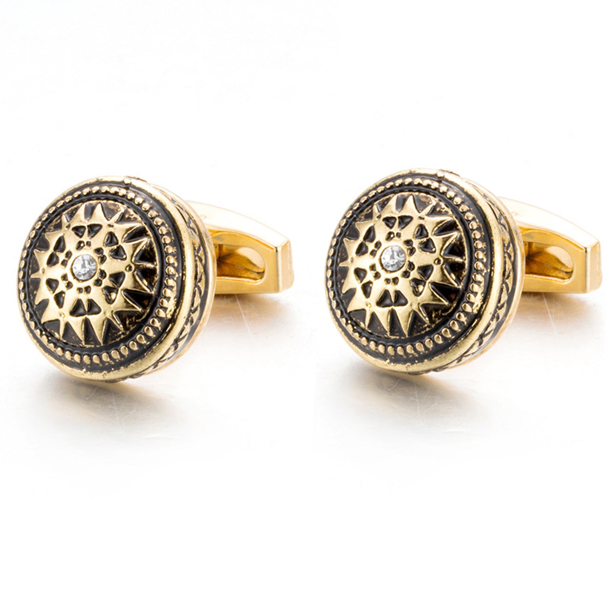Patterned Cufflinks Diamond