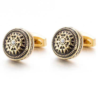 Patterned Cufflinks Diamond