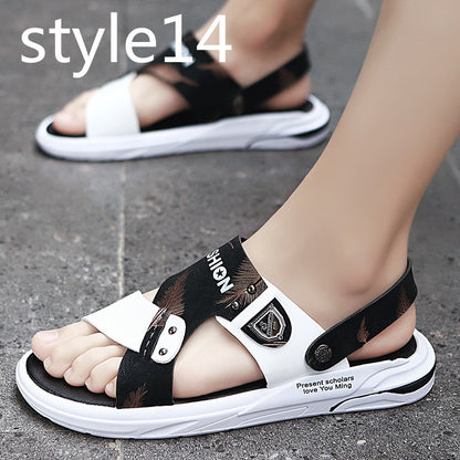 Sandals Beach Sandals Leisure Deodorant Driving Trend Outside Slippers