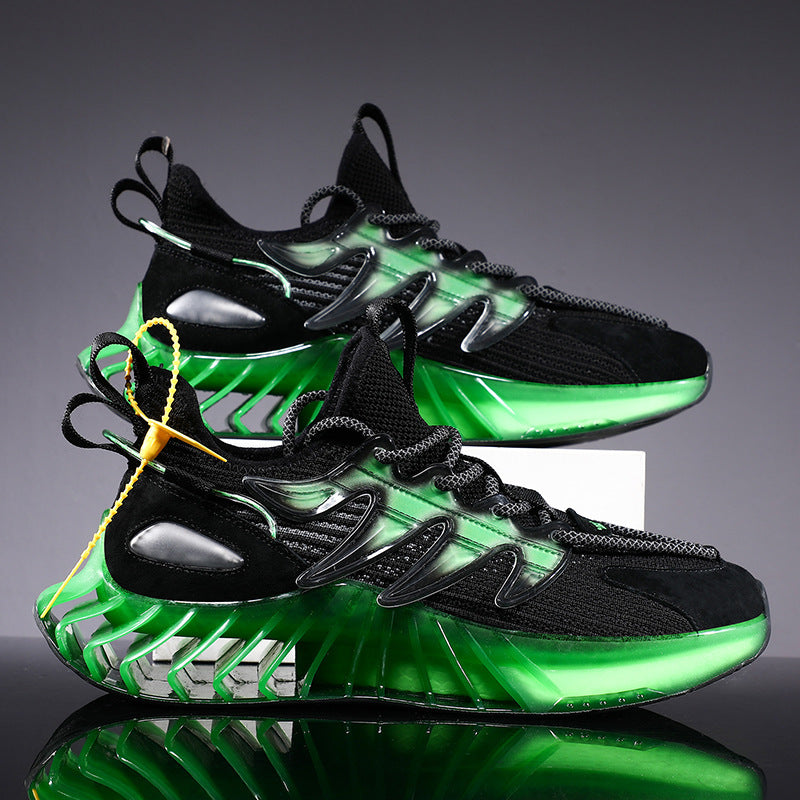 Flame Blade Edge Trendy Shoes Popular Fashion Running Casual Sneakers