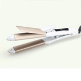 Hair Straightener Hair Curler Hair Straightener Ceramic Glaze Small Round Plug Plywood Dual-use O
