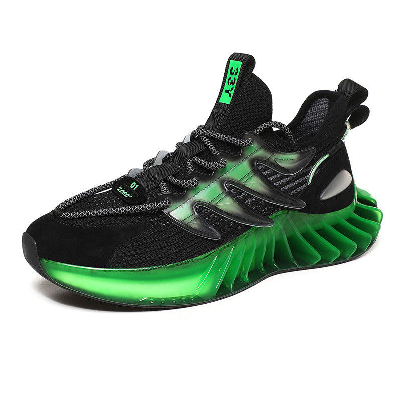 Flame Blade Edge Trendy Shoes Popular Fashion Running Casual Sneakers