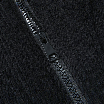 Plus Size Corduroy Thickened Coat Overweight Man Jacket