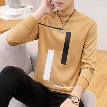 Casual fashion long sleeve T-shirt