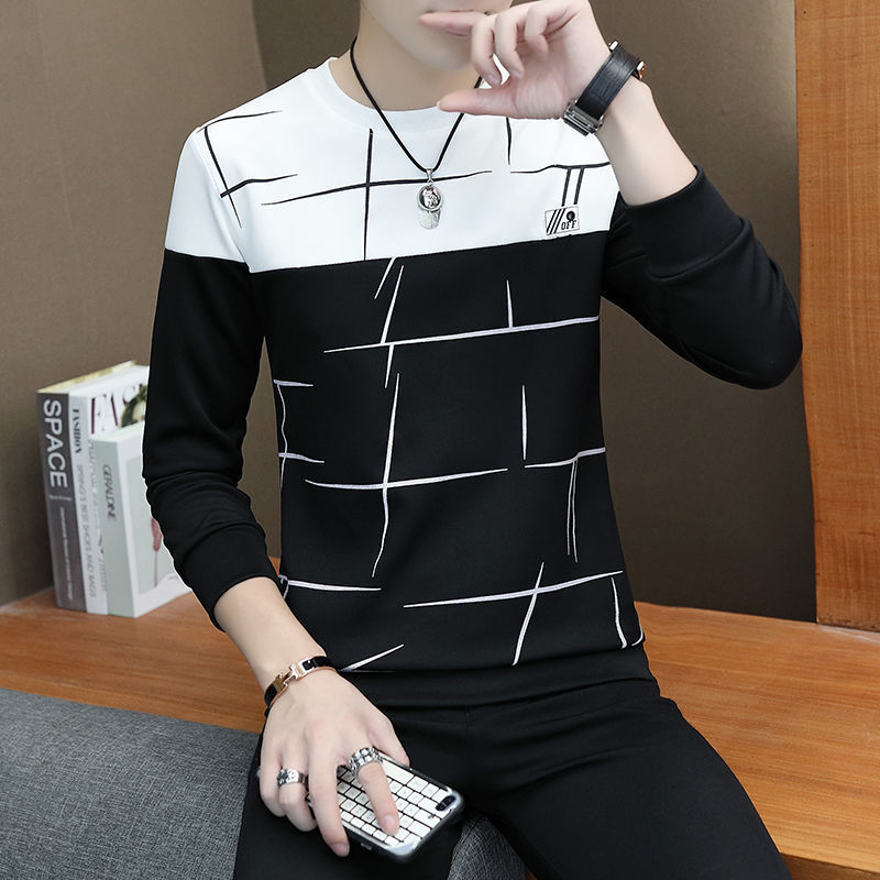Casual fashion long sleeve T-shirt