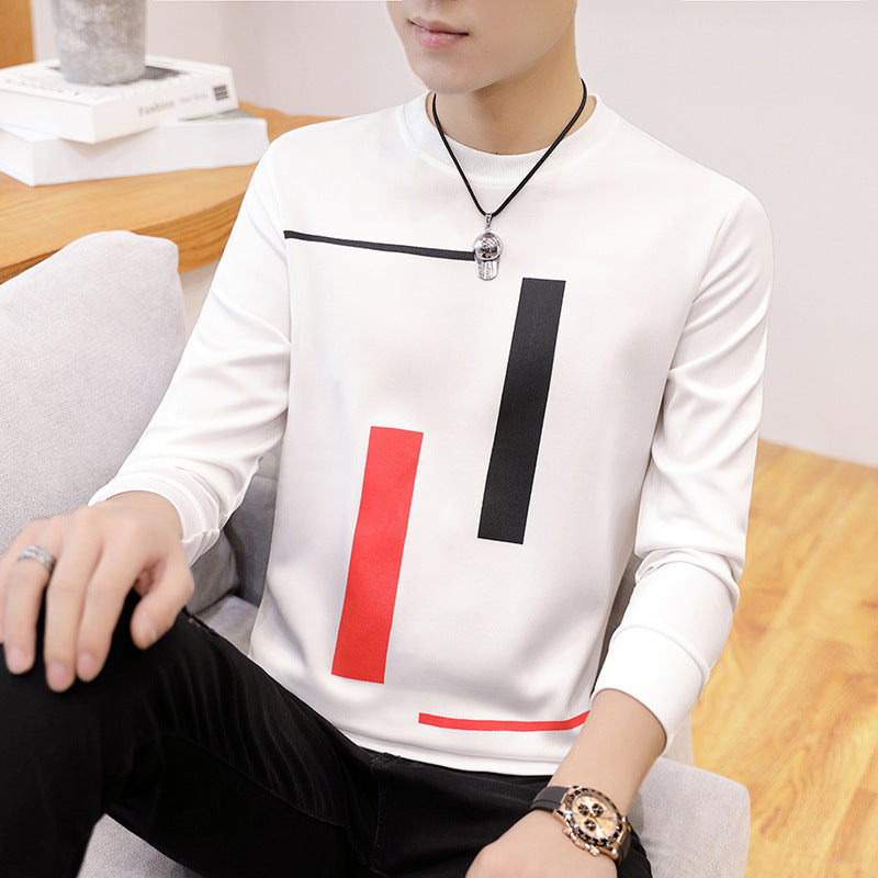 Casual fashion long sleeve T-shirt