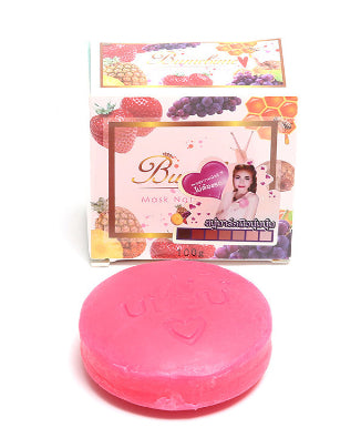 Thai Bumebime Handmade Soap White Natural Soap Whitening Bath and Body Engineering Fruit Essential Oil Soap