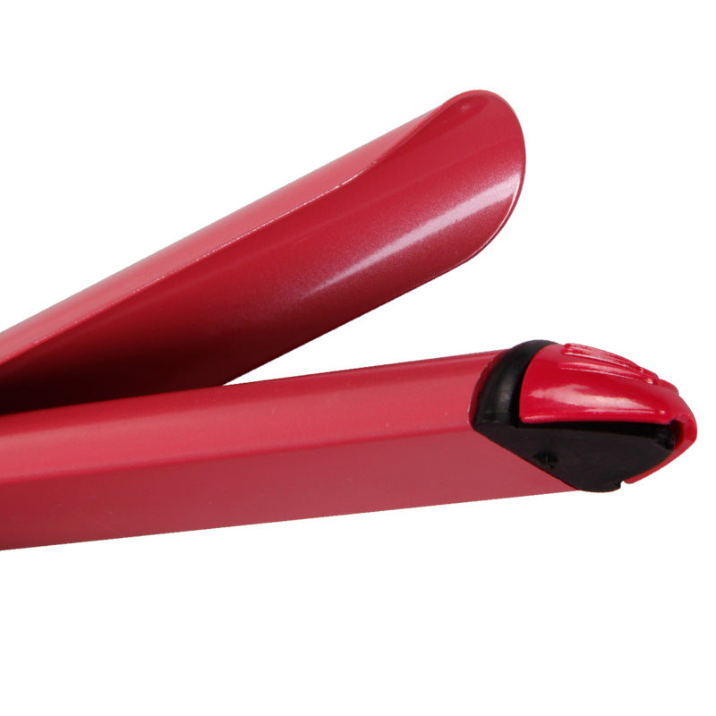 Hair Straightener Hair Curler Hair Straightener Ceramic Glaze Small Round Plug Plywood Dual-use O