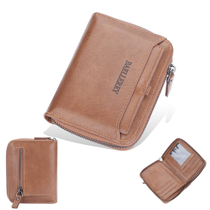 Business Retro Multi Card Slots Wallet Men