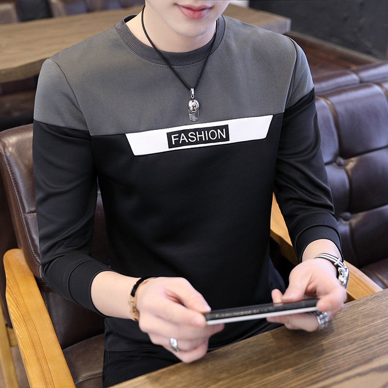 Casual fashion long sleeve T-shirt