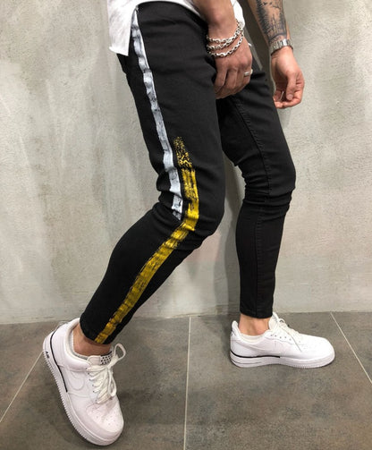 Cross-border For European And American High Street Trend Men's Jeans Pants