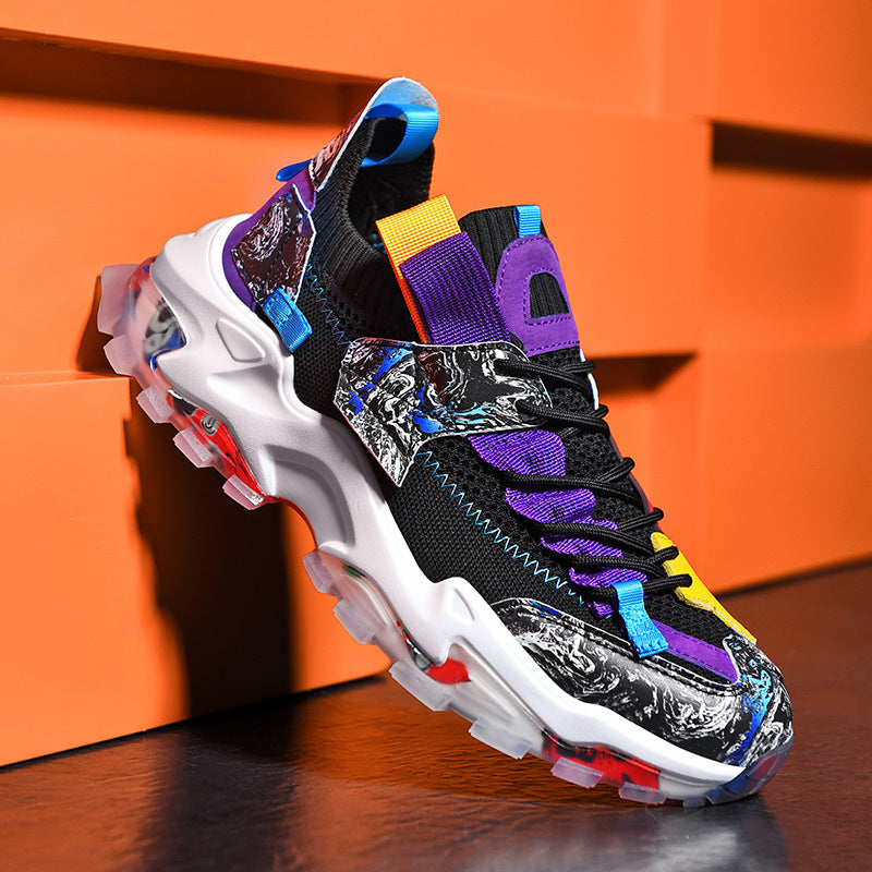 Men's Breathable Casual Flying Woven Casual Shoes