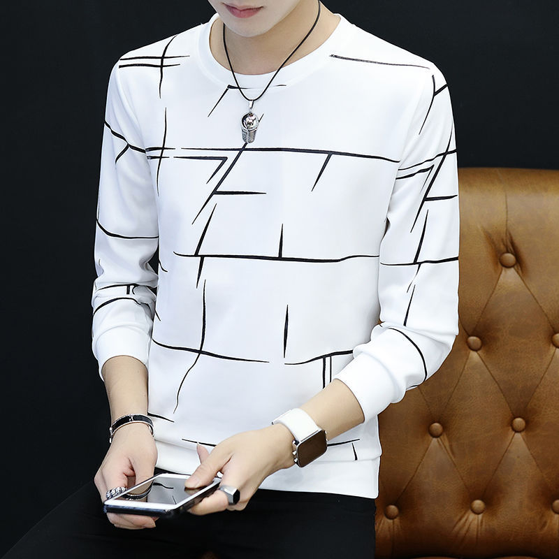 Casual fashion long sleeve T-shirt