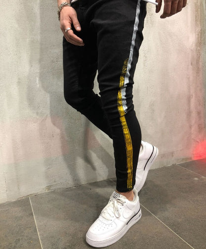 Cross-border For European And American High Street Trend Men's Jeans Pants