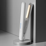 Wireless Hair Straighteners Hair Curler And Straightener Dual-use Charging Hair Curler Plywood