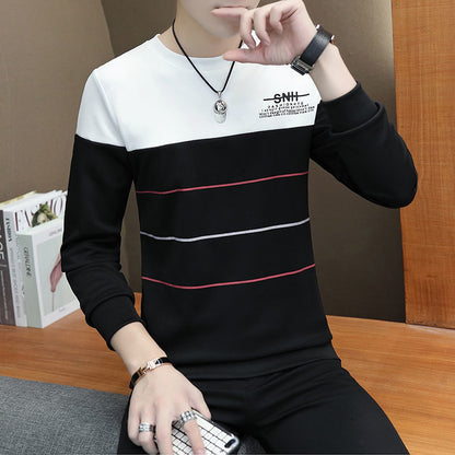 Casual fashion long sleeve T-shirt