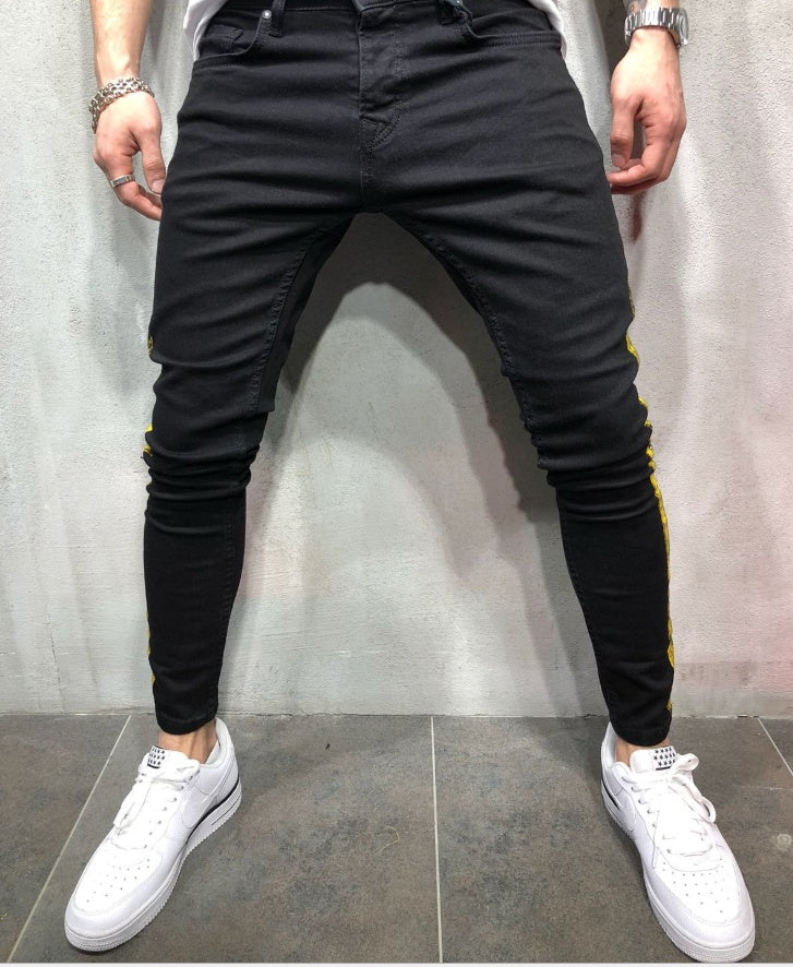 Cross-border For European And American High Street Trend Men's Jeans Pants