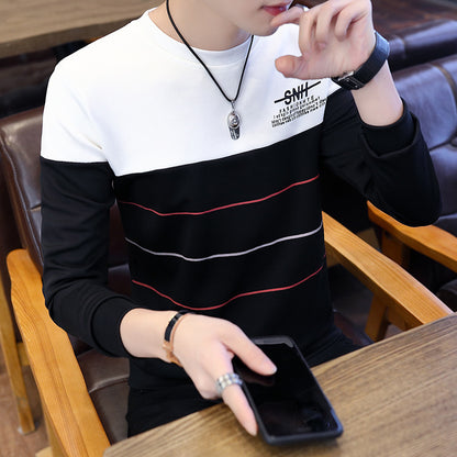 Casual fashion long sleeve T-shirt