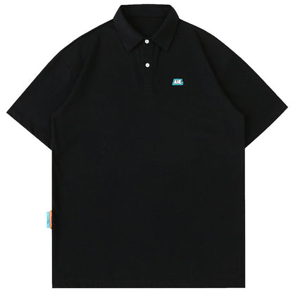 Men's Simple Versatile Loose Cotton Short Sleeve T-Shirt