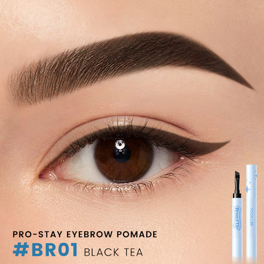 2 In 1 3D Eyebrow Gel Cream Eyeliner Pencil 3 Colors Waterproof Long-lasting