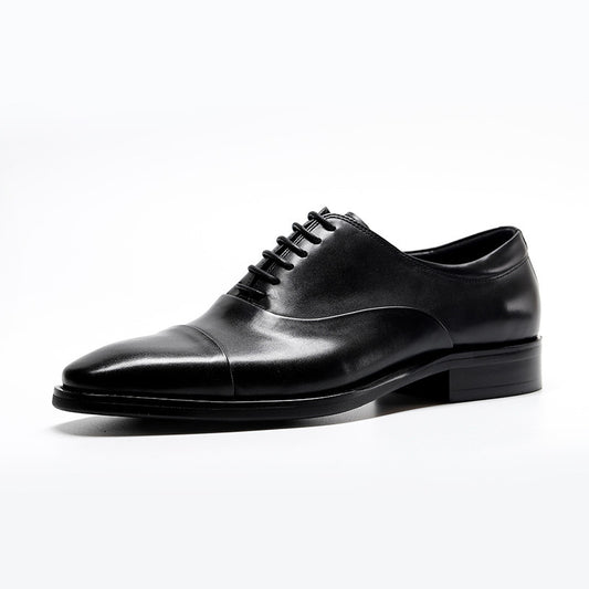 New Men's Business Three-joint Casual Formal Leather Shoes
