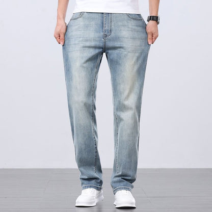 Loose Straight Summer Thin Men's Jeans