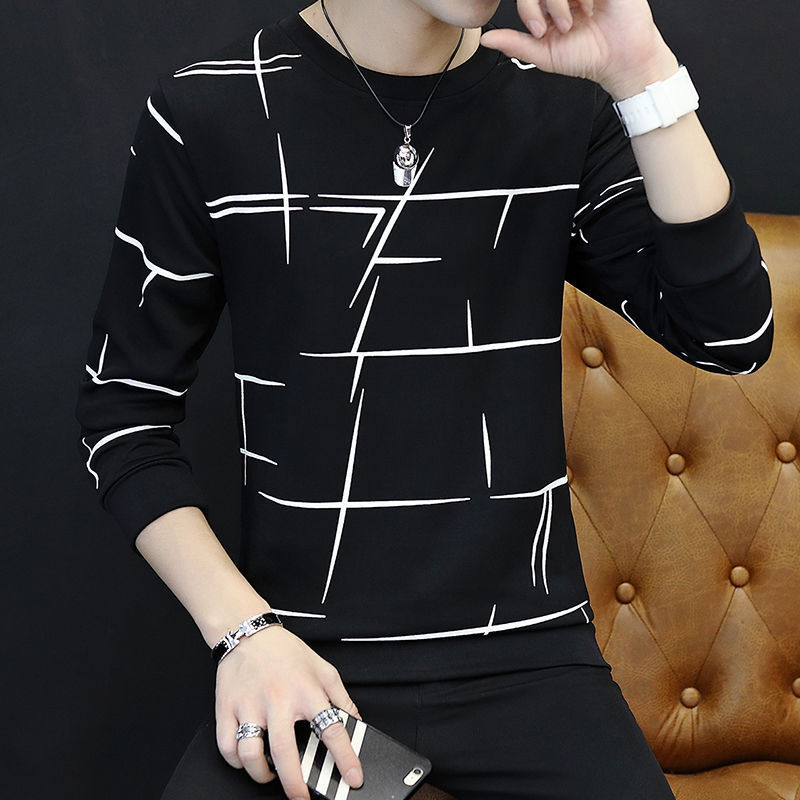 Casual fashion long sleeve T-shirt