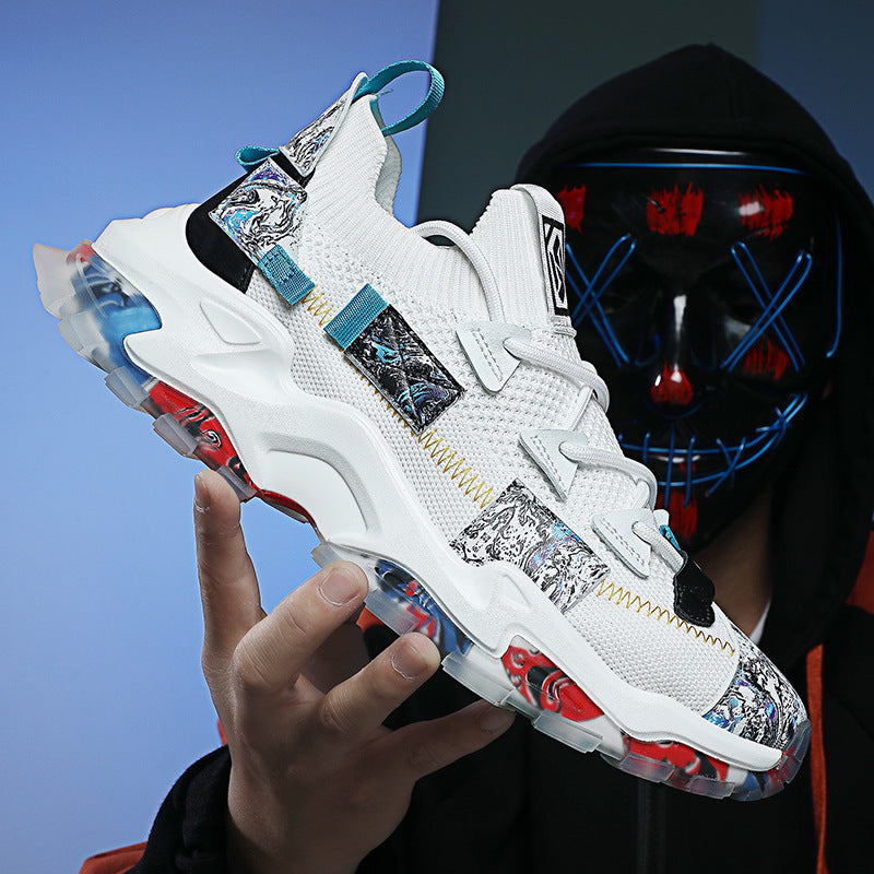 Men's Breathable Casual Flying Woven Casual Shoes