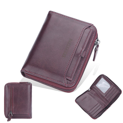 Business Retro Multi Card Slots Wallet Men