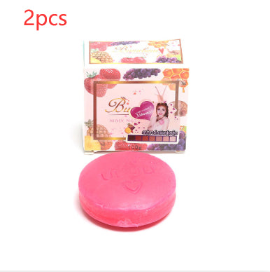 Thai Bumebime Handmade Soap White Natural Soap Whitening Bath and Body Engineering Fruit Essential Oil Soap