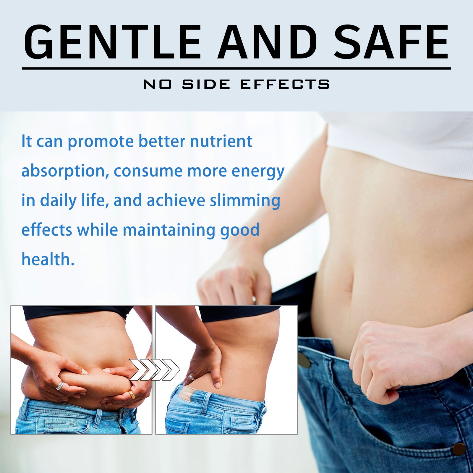 Googeer Toning Drops Skin, Belly Growth, Waist And Body Toning Oral Body Contouring Drops