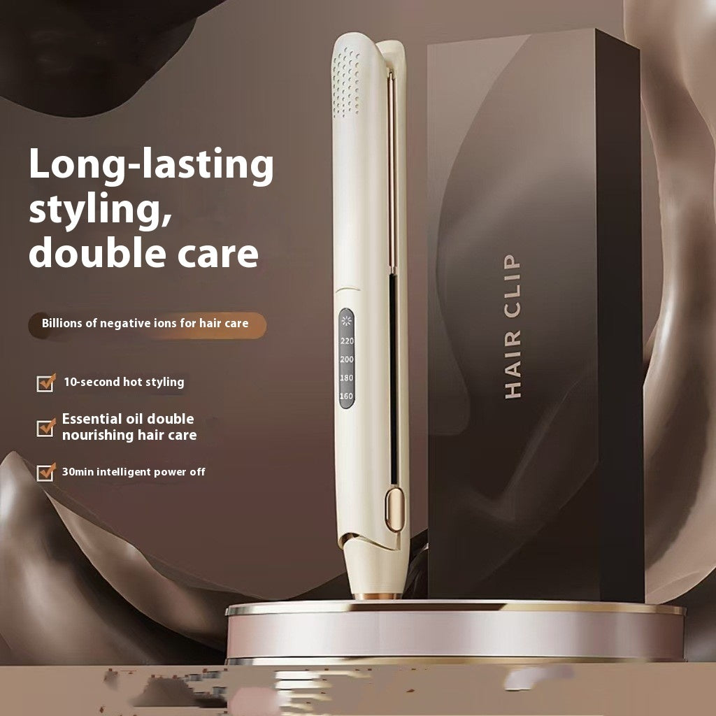 LCD Screen Hair Straightener Multi-gear Temperature Control Dual-use